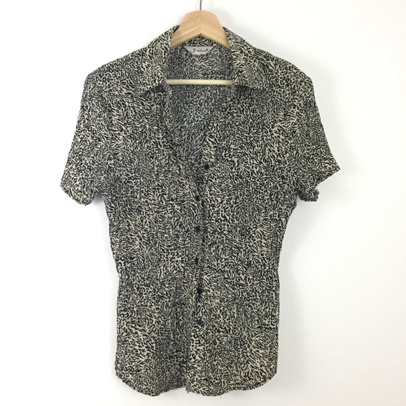 Jessica | Vintage Leopard Print Button Up - Picture 3 of 4